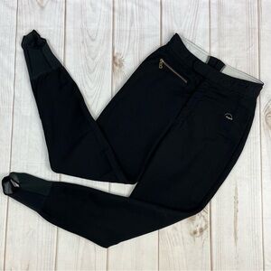 Vintage Bogner Wool Winter Stirrup Ski Pants Black Sz (Vintage) 12